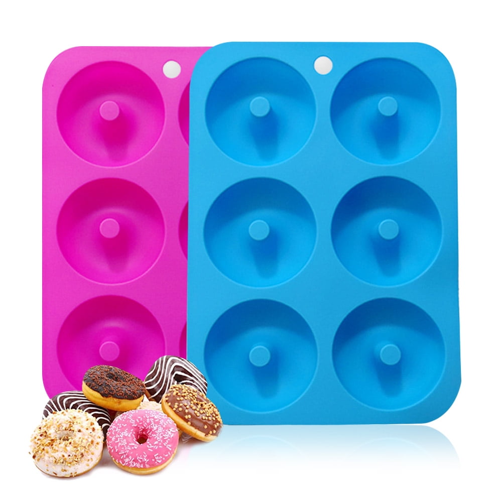 Donut Pan for Baking Nonstick Doughnut Pan with 6 Doughnut Molds
