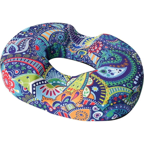 Donut Pillow Seat Cushion for Tailbone Pain Relief and Hemorrhoids, Home Office Chair Cushion for Long Sitting Work, Memory Foam Car Seat Cushions for Driving Butt Pain & Postpartum Pregnancy