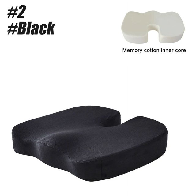 Donut Pillow Tailbone Hemorrhoid Stone Cushion, Memory Foam Seat
