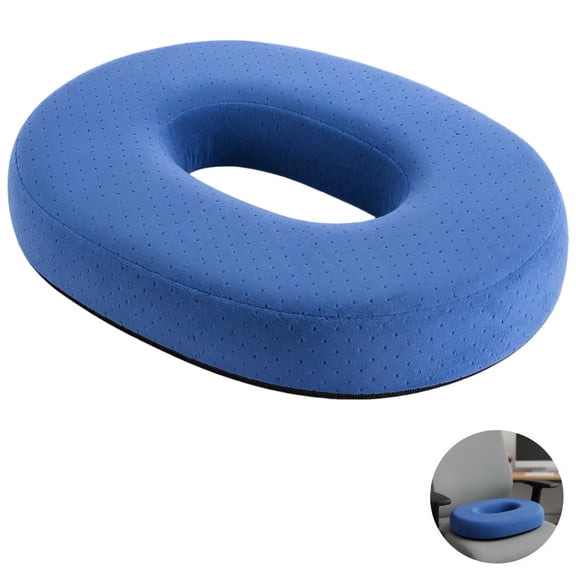 1 Pc Tailbone Pain Relief Cushion, Soft Donut Pillow for Tailbone Pain, Coccyx Seat Cushion for Hemorrhoid, Memory Foam Coccyx Cushion Pillow, Pillow for Buttocks Pressure Relief