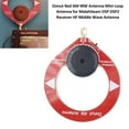thumbnail image 1 of Donut Red AM MW HF Antenna Mini Loop Antenna for Malahiteam DSP DSP2 Receiver, 1 of 9