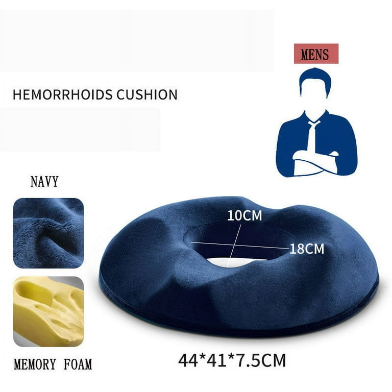 Donut Seat Cushion Pain Relief, for Hemorrhoids, Sores, Prostate