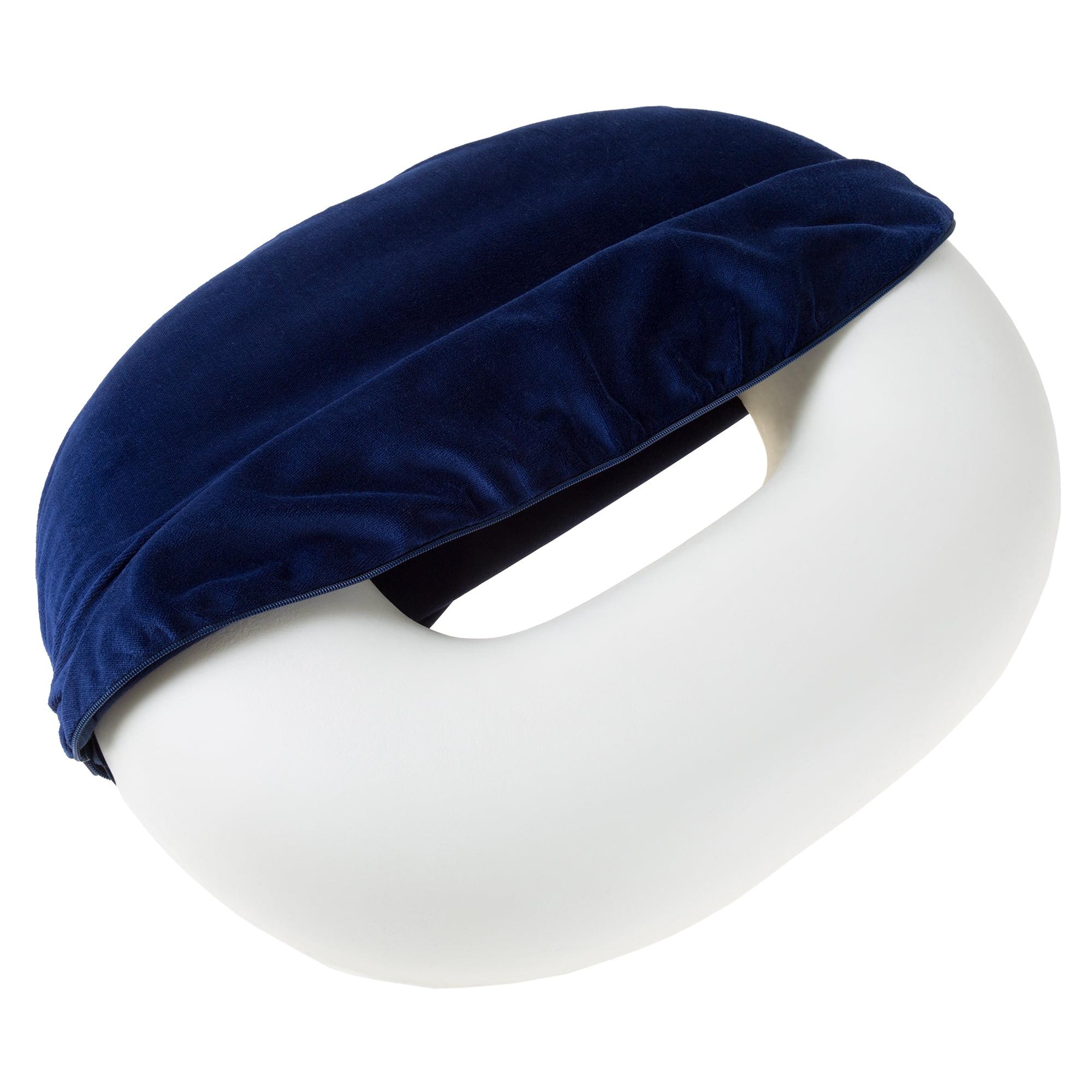 DR.Flink Donut Pillow Seat Cushion - Medical Memory Foam Tailbone Pillow -  Premium Comfort Cushion for Hemorrhoids, Prostate, Pregnancy, Post Natal