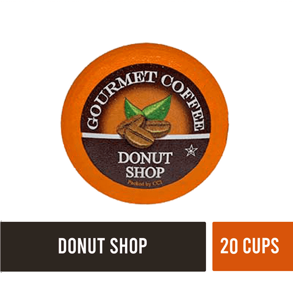 Donut Shop Coffee Single Serve Cups, 20 Count