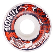 Donut Skate Co. 52mm - 97a Dragon Skateboard Wheels for Skateparks, Street Skating, Cruising, Set of 4