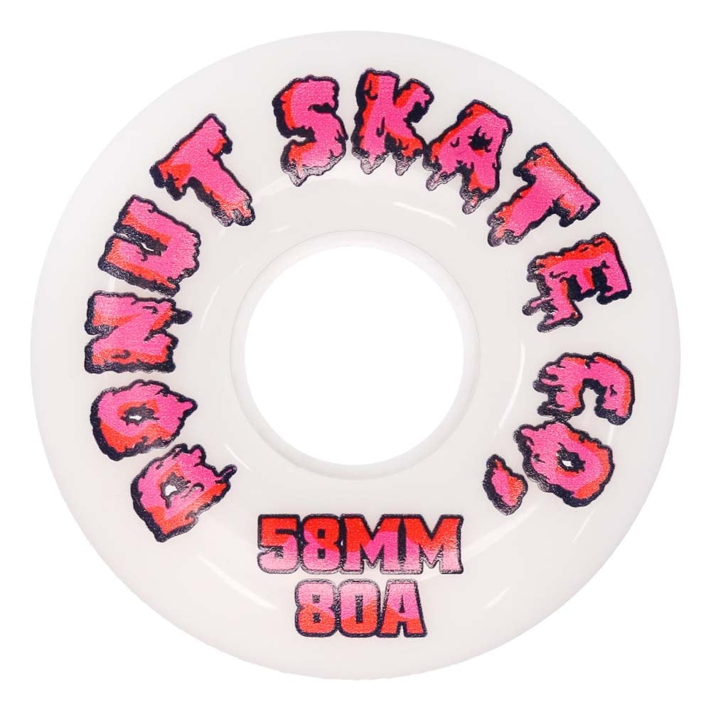Donut Skate Co. Jelly Skateboard Wheels 58 mm 80a 4-Pack