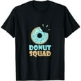 thumbnail image 1 of Donut Squad I Bagel Coffee Pastry T-Shirt, 1 of 3
