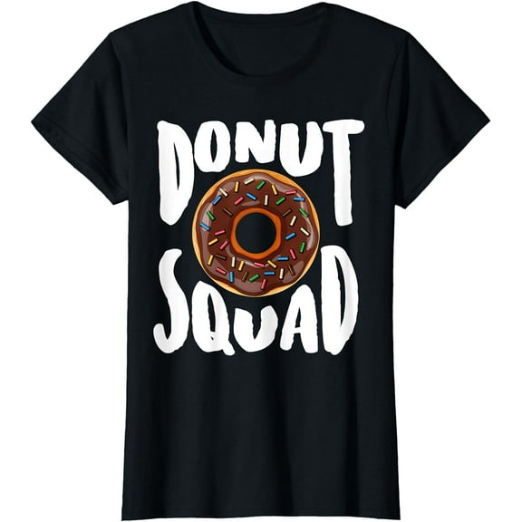 Donut Squad Shirt Cool Donut Lover T-shirt Doughnut Gift