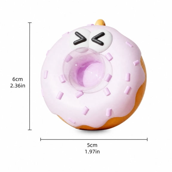 Donut Squishy Slow Rising Squeeze Sensory Fidget Item Novelty Food Gift Desk Companion For Home School Travel Party Favor Birthday Gift For Adults And Teens Fun Tactile Play
