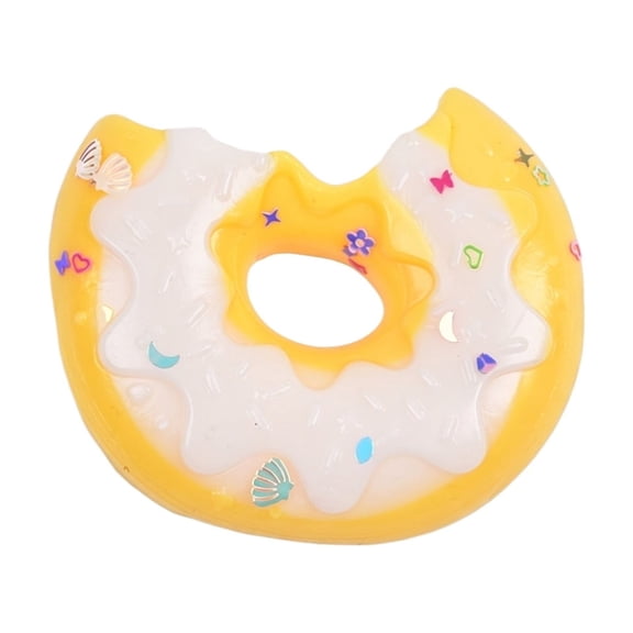 Donut Squishy Squeeze Toy, Slow Rising Sensory Fidget, Cute Bakery Shape for Relaxing Hands, Fun Novelty Gift for Birthday Parties, Home Travel and Daily Desk Breaks, Playroom Fun Hand Fidget