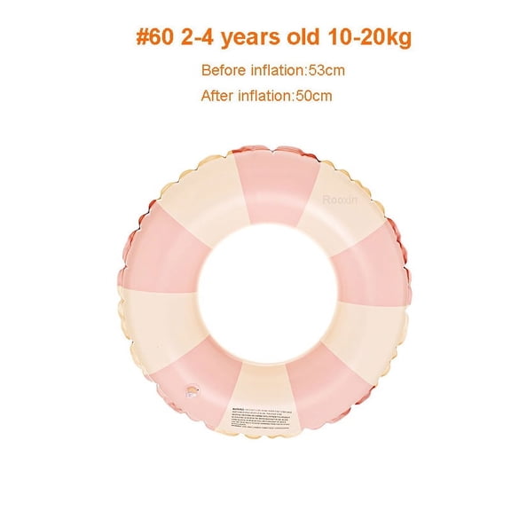 Donut Swimming Ring Inflatable Pool Float for Adult Swimming Circle Swim Tube Water Sports Swim Accessory Swim Float