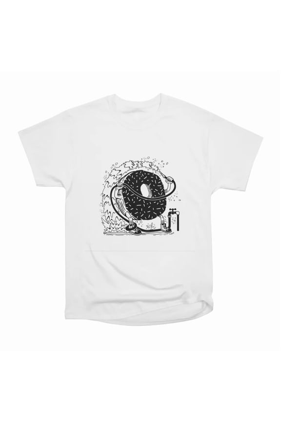 Donut Waste Water T-Shirt Tee Gift For Him Merch For Her Apparel For Friend