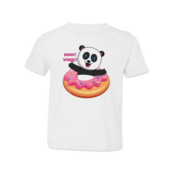 Donut Worry Panda T-Shirt Toddler -Image by Shutterstock, 5 Toddler