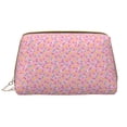 thumbnail image 1 of Donut crumbs Makeup Bag, Leather Waterproof Travel Toiletry Bag, Large Capacity Cosmetic Bag Make up Bags Organizer fro Travel Size Toiletries Women Girls, 1 of 4