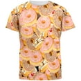 thumbnail image 1 of Donuts All Over Adult T-Shirt - Medium, 1 of 2