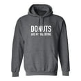 thumbnail image 1 of Donuts Are My Valentine Adult Hooded Sweatshirt, 1 of 2