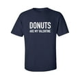 thumbnail image 1 of Donuts Are My Valentine Adult Short Sleeve T-shirt, 1 of 4