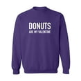 thumbnail image 1 of Donuts Are My Valentine Crewneck Sweatshirt, 1 of 2