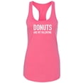 thumbnail image 1 of Donuts Are My Valentine Racerback Tank, 1 of 2