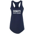thumbnail image 1 of Donuts Are My Valentine Racerback Tank, 1 of 2