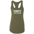 thumbnail image 1 of Donuts Are My Valentine Racerback Tank, 1 of 3