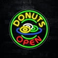 thumbnail image 1 of Donuts LED Neon Sign  26"L x 26"H #31139, 1 of 2