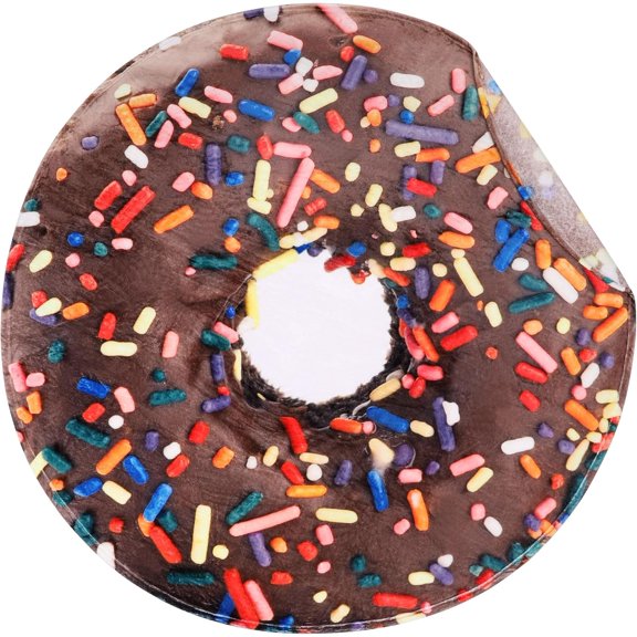 Donuts Novelty Funny Flannel Round Blanket - Funny Gifts for Teens Boys and Girls