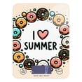 thumbnail image 1 of Donuts Summer Food Scale Digital Kitchen Scale Waterproof Tempered Glass Tare Function 11 lb for Baking Cooking Meal Prep, 1 of 7