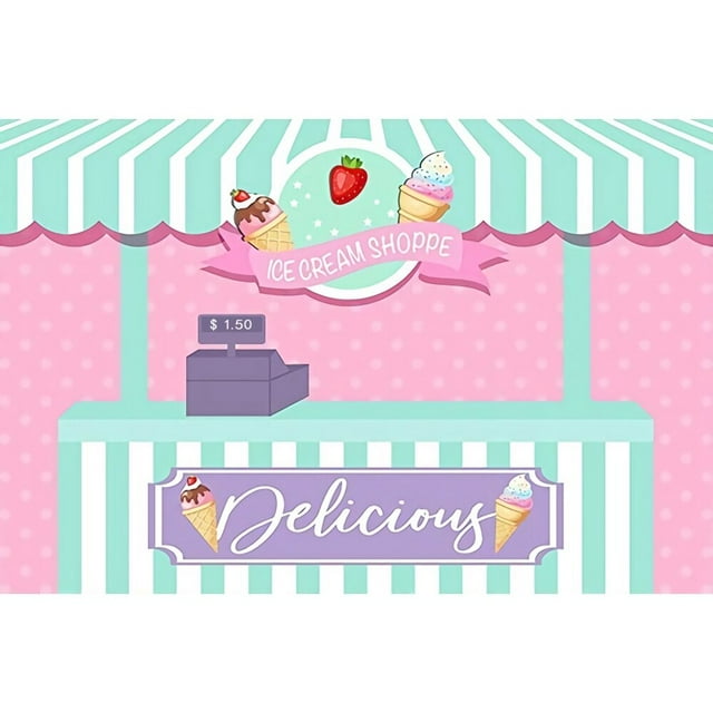 Donuts Sweet Girl Newborn Baby Birthday Candy Fruit Shop Backdrop ...