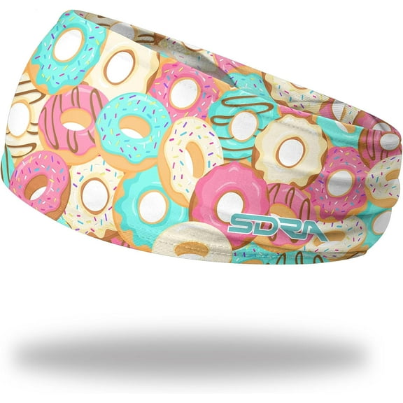 Donuts Tapered Headband - Running, Fashion, Sports and Outdoor Activity