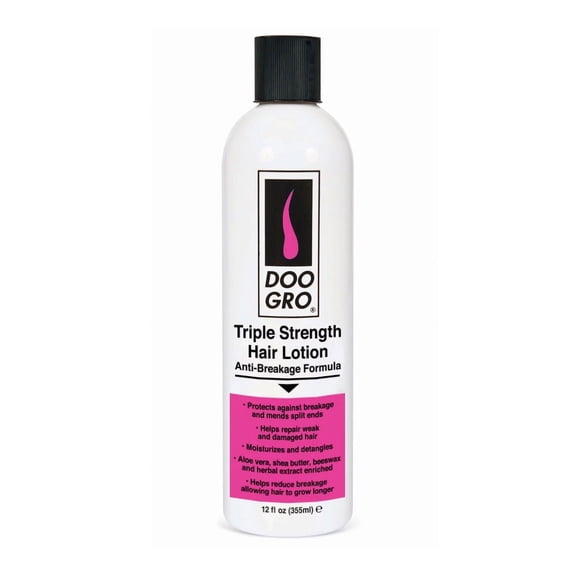 Doo Gro Anti Breakage Growth Lotion, Triple Strength, 12 Oz., Pack of 2