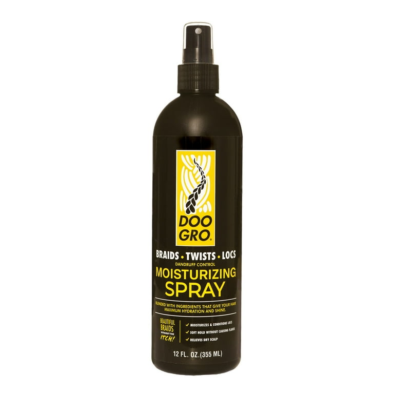 Doo Gro Braids Twists Locs Moisturizing Spray 12oz - Walmart.com