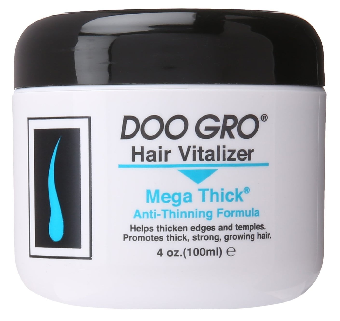 Doo Gro Hair Vitalizer Mega Thick Anti-Thinning 4oz Jar (Pack of 3)
