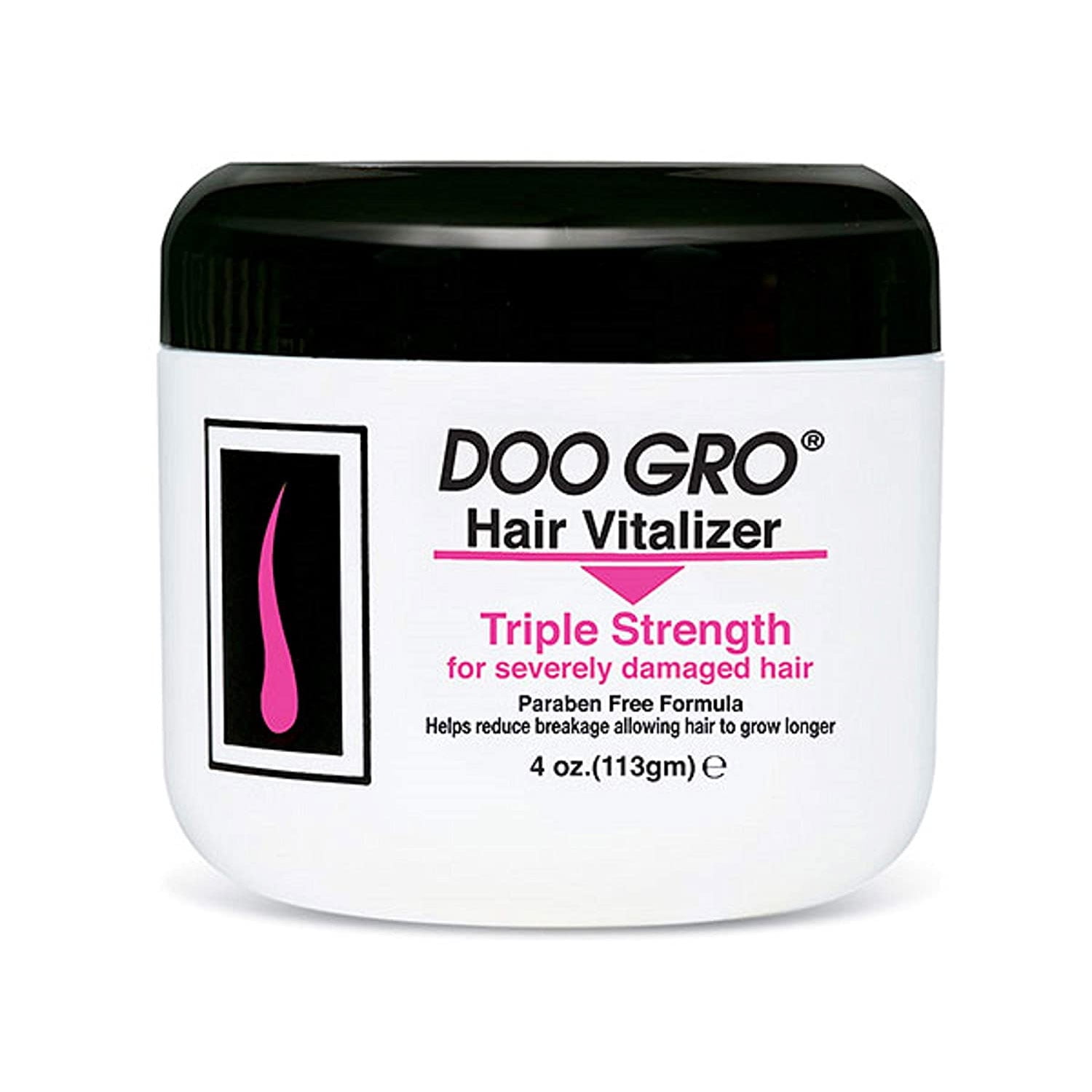 Doo Gro Hair Vitalizer, Triple Strength, For Severely Damaged Hair, 4 Oz., Pack of 2