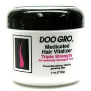 DOO GRO Hair Vitalizer Triple Strength for Severely Damaged Hair, 4 oz Pack of 2