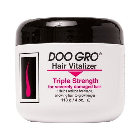 Doo Gro Hair Vitalizer, Triple Strength for Severely Damaged Hair, 4 oz, All Hair Types, Liquids