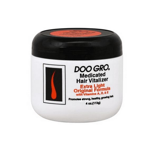 Doo Gro Medicated Hair Vitalizer Extra Light Original Formula For Healthy Hair, 4 oz, 3 Pack