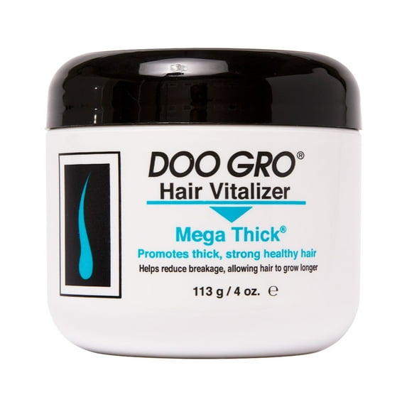 Doo Gro Mega Thick Hair Vitalizer, 4 oz., All Hair Types, Unisex, Cream