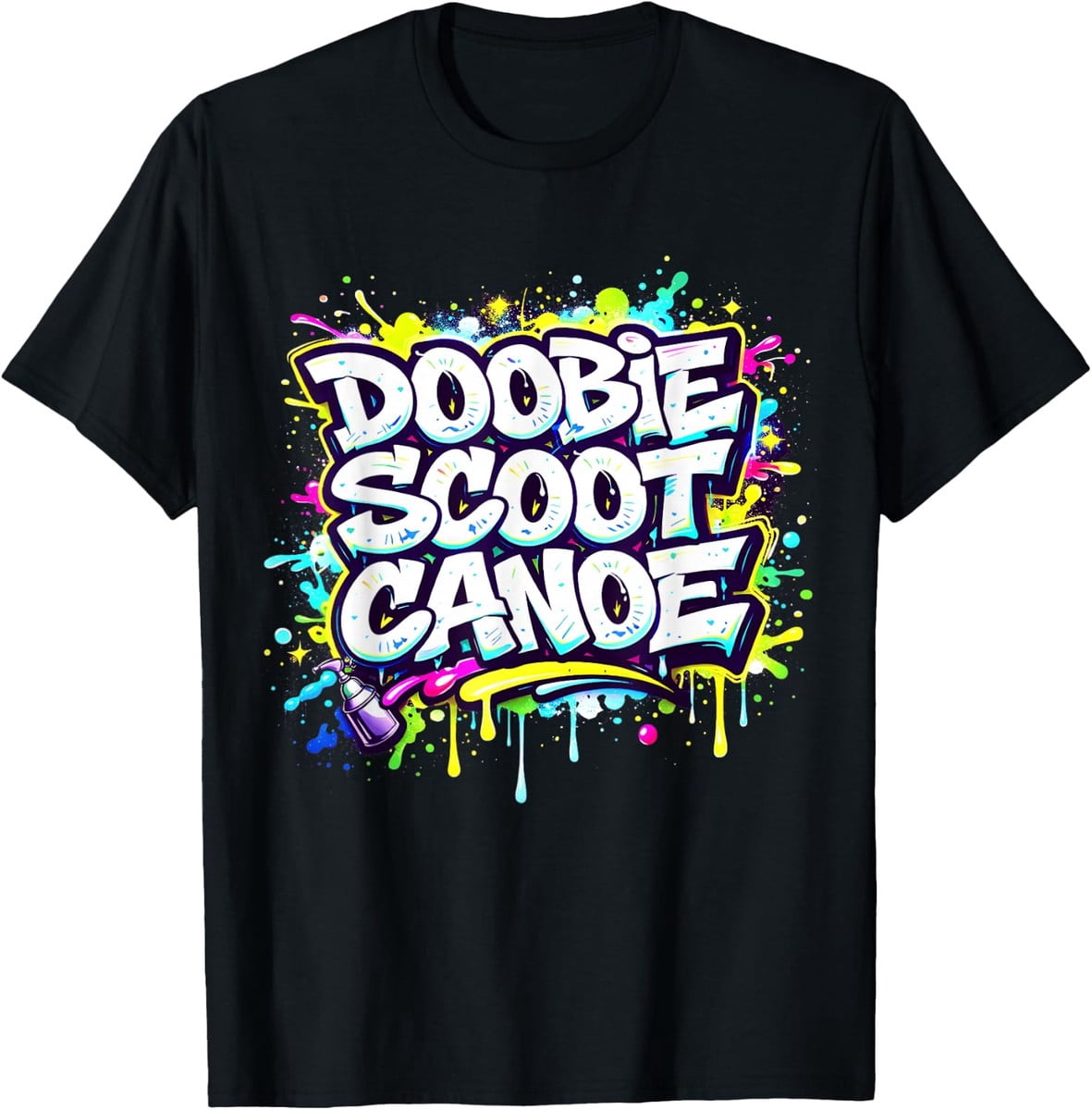 Doobie Scoot Canoe Canoeing Graphic T-Shirt - Walmart.com