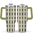 thumbnail image 1 of Doodle Bows Diamond Stars 40 Oz Tumbler with Handle Lid and Straw Stainless Steel Double Walled Vacuum Insulated Cup Merry Christmas Gifts Tumbler for Women Men Friends Outdoor Indoor, 1 of 6