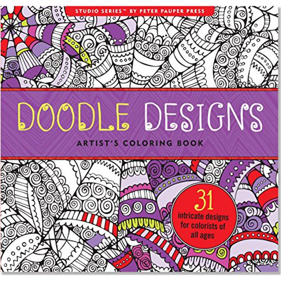 Pre-Owned Doodle Designs Artist's Coloring Book (Unknown) 1441317465 9781441317469