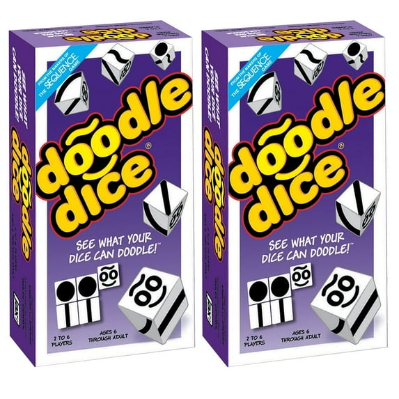 Doodle Dice® Game, Pack of 2