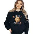 thumbnail image 1 of Doodle Dog Mom Cute Sweatshirt Women Long Sleeve Fashion Graphic Shirts Cozy Weather Lover Pullover Tops, 1 of 4