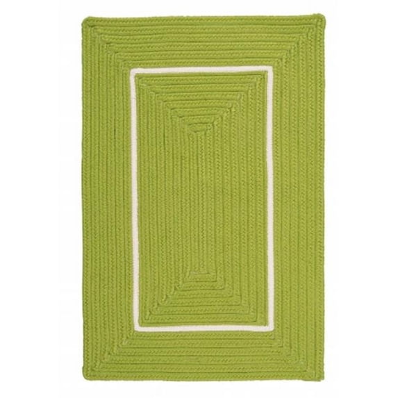 Doodle Edge - Bright Green 4' x 6'