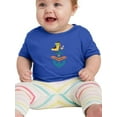 thumbnail image 1 of Doodle Explorer Parrot At Anchor T-Shirt Infant -Image by Shutterstock,  6 Months, 1 of 4