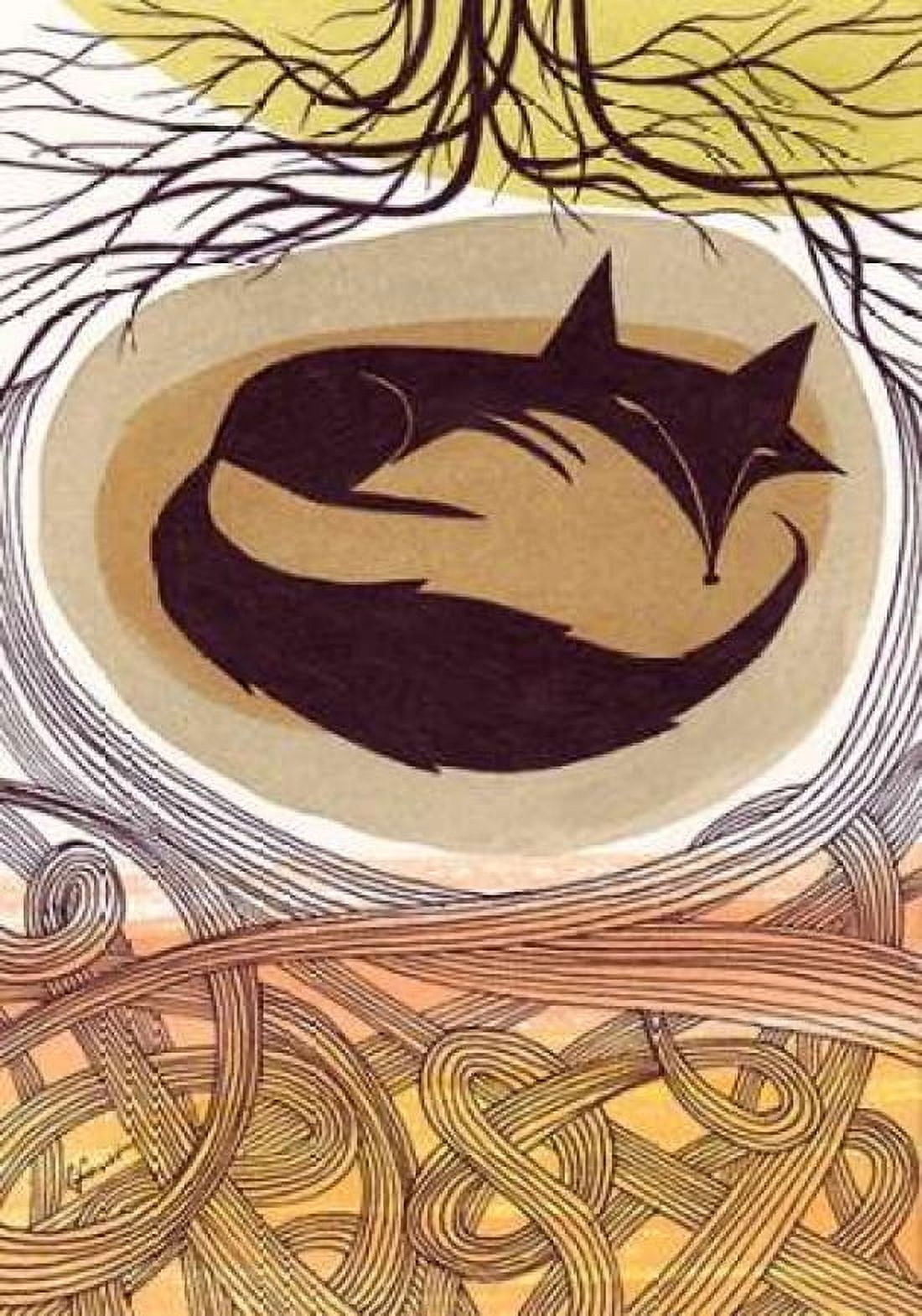 Doodle Fox Canvas Art - Richard Faust (20 x 28)