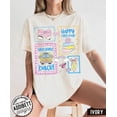 thumbnail image 1 of Doodle 'Happy First Day' Shirt : Trendy Colorful 'Welcome Back' Elementary Back To School Tee, 1 of 3
