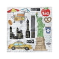 thumbnail image 1 of Doodle Head Scarf, Big Apple Hot Dog, Head Wrap, 3 Sizes, by Ambesonne, 1 of 2