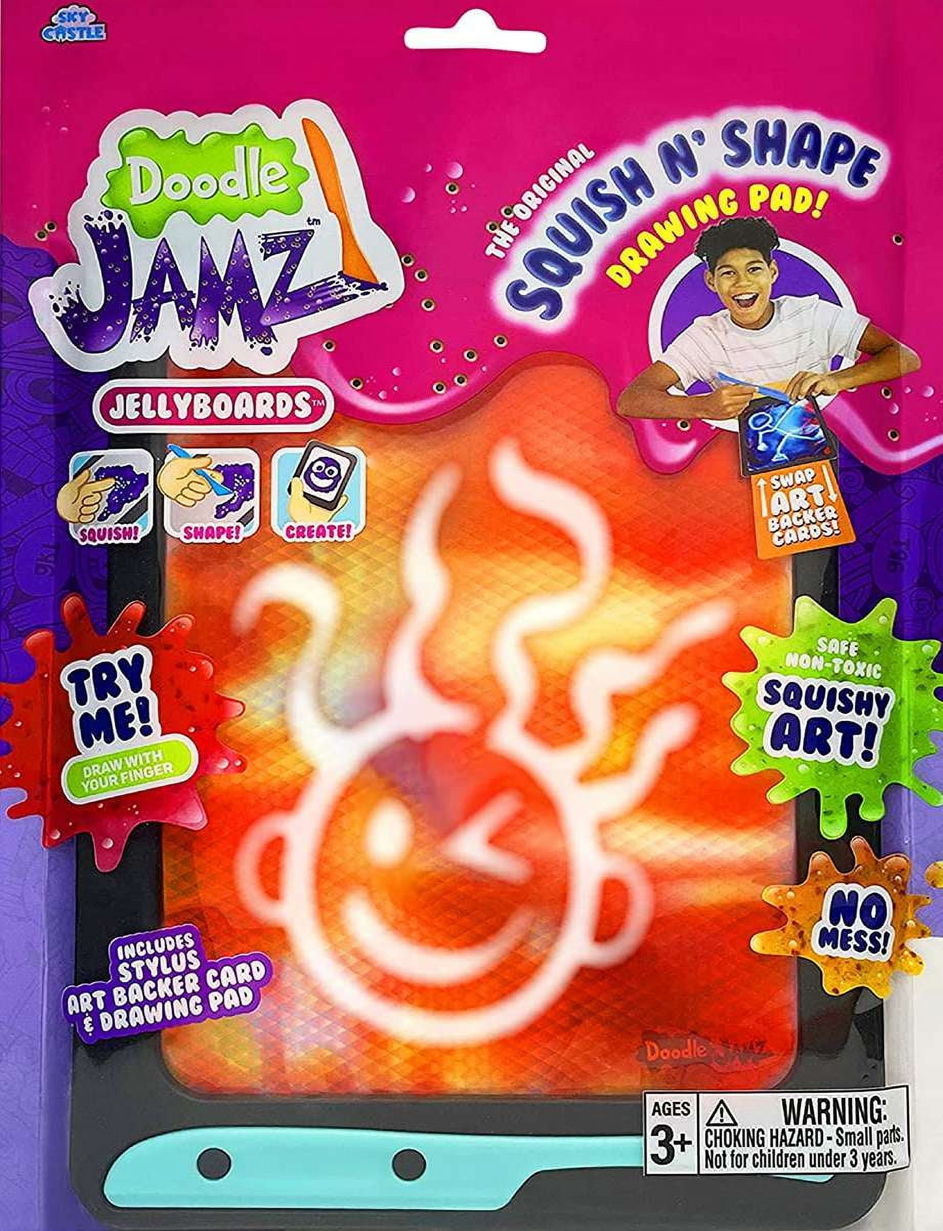 Doodle Jamz Jellyboards Sensory Toy for Kids Writing and Drawing