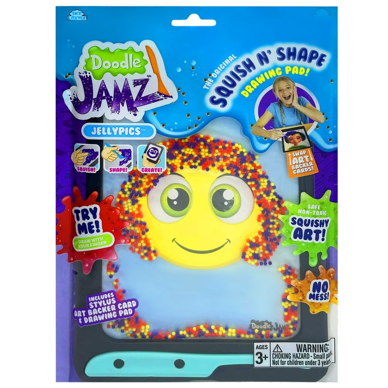 Doodle Jamz Jellypics, for Unisex Child Ages 3+, Sensory Drawing